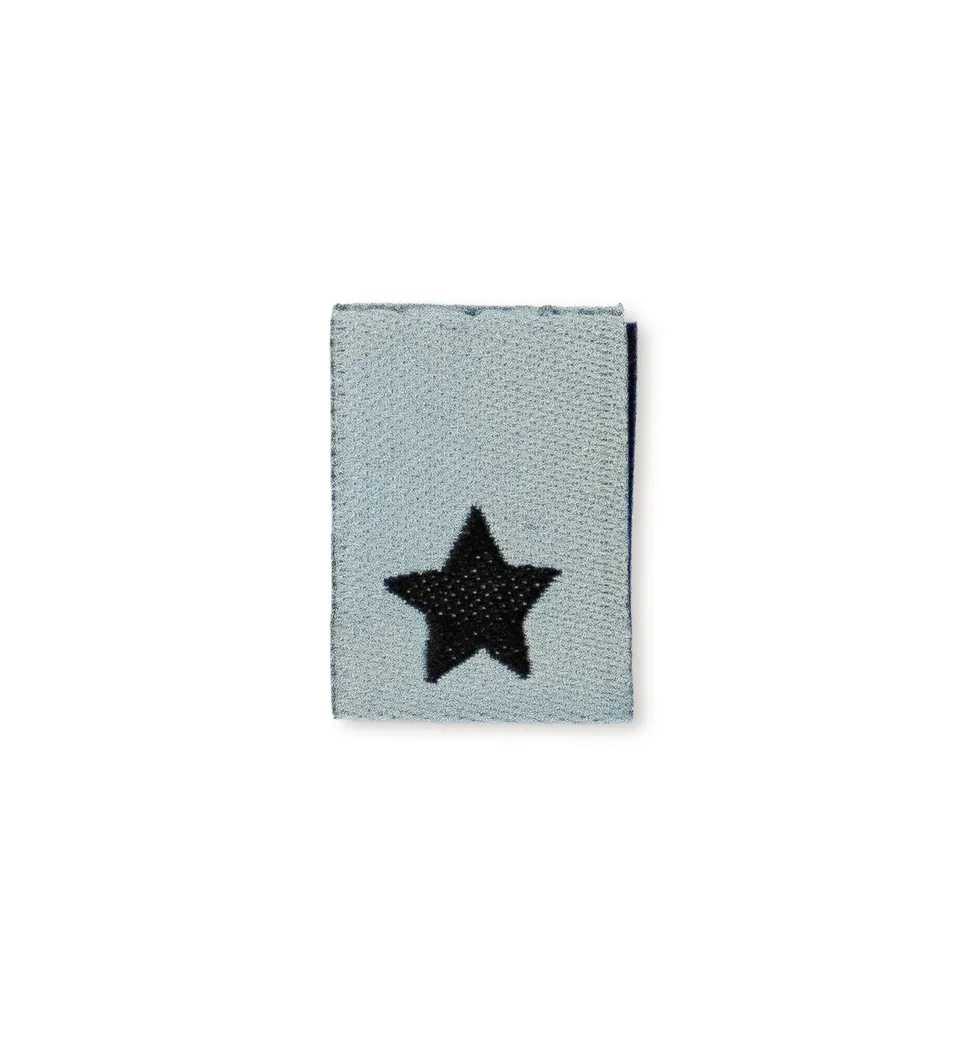 paul-clara-weblabels-klapp-weblabel-stern-blau-n-hetikett image 1