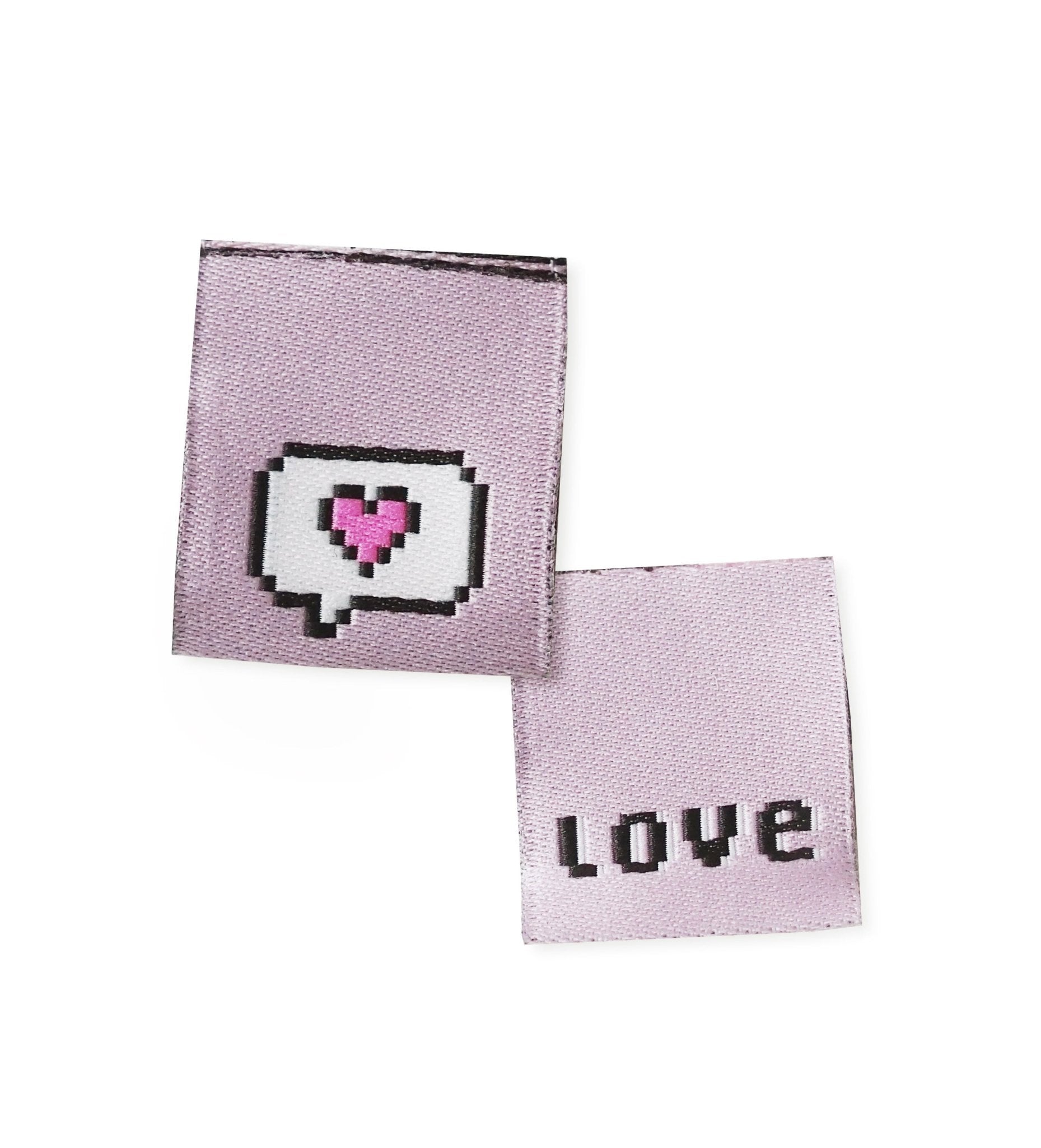 paul-clara-weblabels-sprechblase-love-klapp-label-kotex image 1