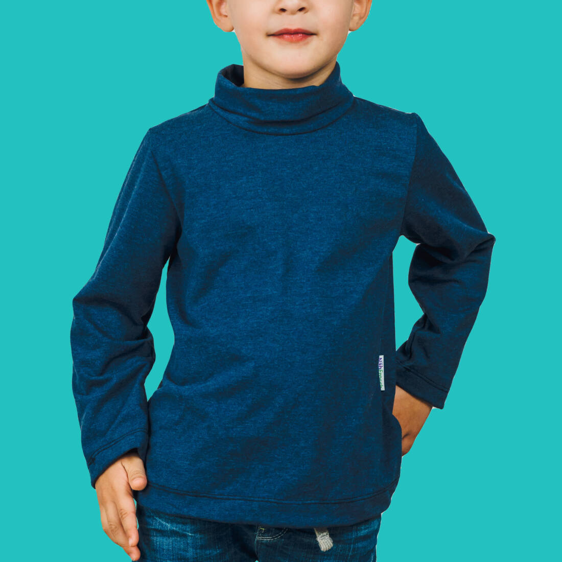 n-hfrosch-sisa-kinder-shirt-schnittmuster-rollkragen image 7