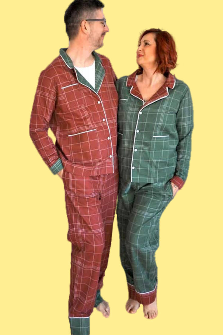 n-hfrosch-tidur-papierschnittmuster-unisex-pyjama image 1