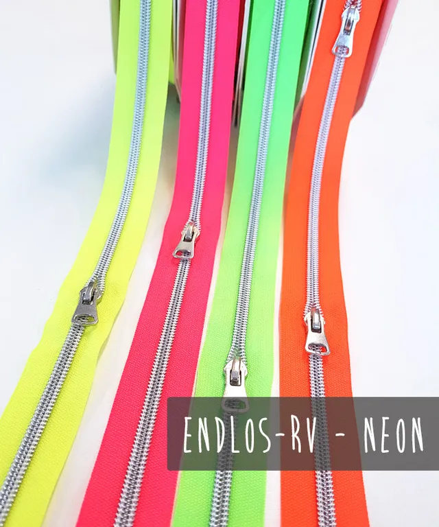 leni-pepunkt-endlos-rei-verschluss-neon-neonpink-meterware image 1
