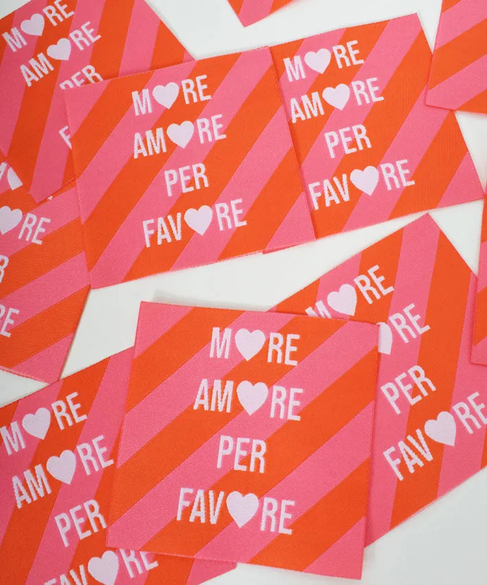 lenipepunkt-more-amore-xl-patch-7x7-cm-polyester image 1