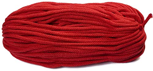 jajasio-bw-kordel-50m-6mm-mit-kern-9-rot-baumwolle image 2