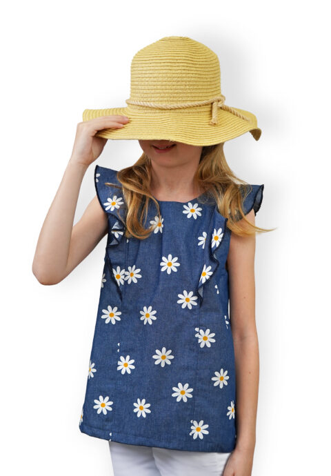 fadenk-fer-maribell-papierschnittmuster-bluse-kinder-gr-74-164 image 8