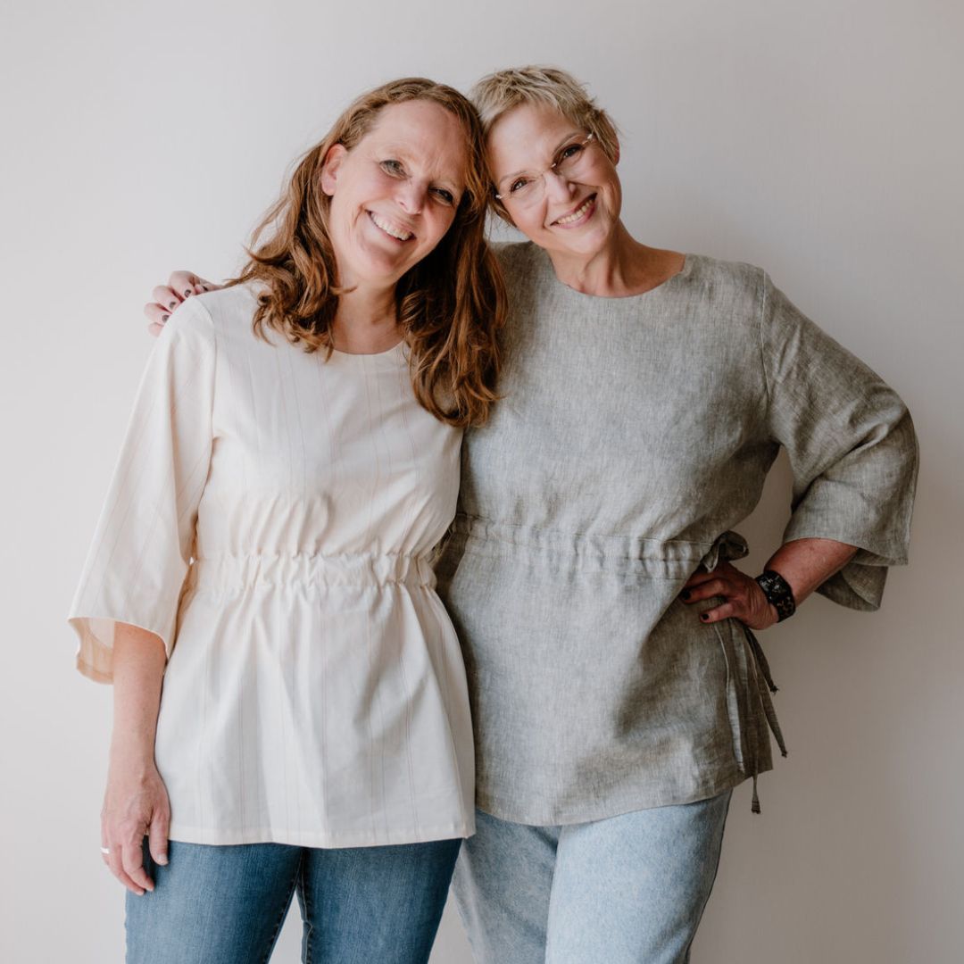 sew-simple-damen-top-trillie-papierschnittmuster-trompeten-rmel image 1