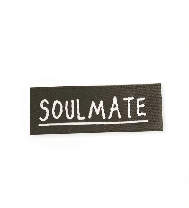 paul-clara-weblabels-soulmate-etikett-1-2-x-4-cm-typo image 1
