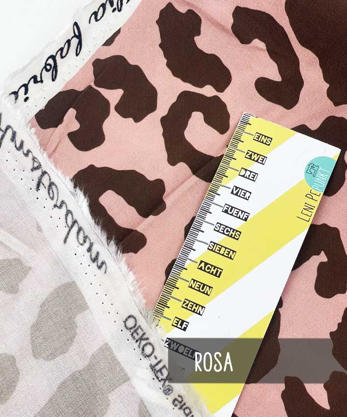 lenipepunkt-stoffe-viskose-leo-lampart-webware-schwarz-creme-rosa image 6