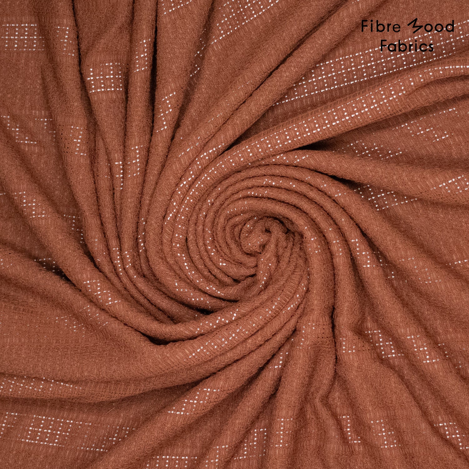 lenipepunkt-stoffe-fibre-mood-woven-crochet-rost-150cm image 2