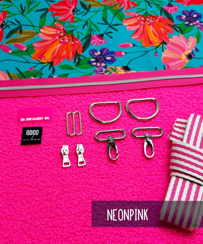 lenipepunkt-cube-bag-np101-materialset-teddy-neonpink image 3
