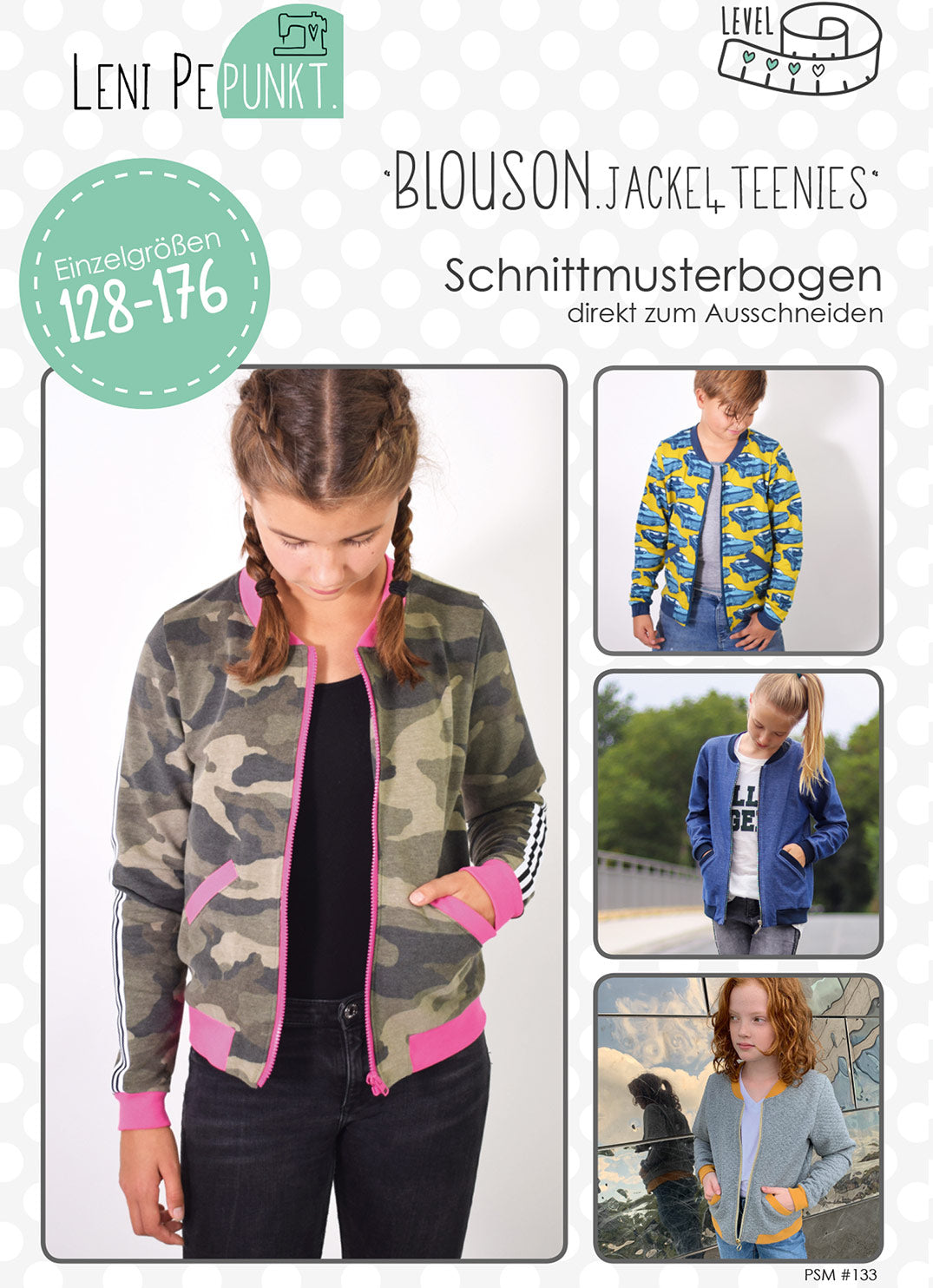 lenipepunkt-schnittmuster-133-blouson-jacke4teenies-128-176-papier image 2