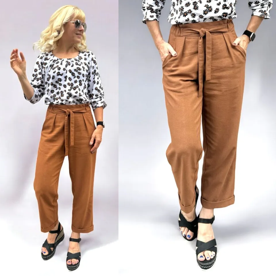 sew-simple-benja-hose-schnittmuster-papier-7-8-webware image 1