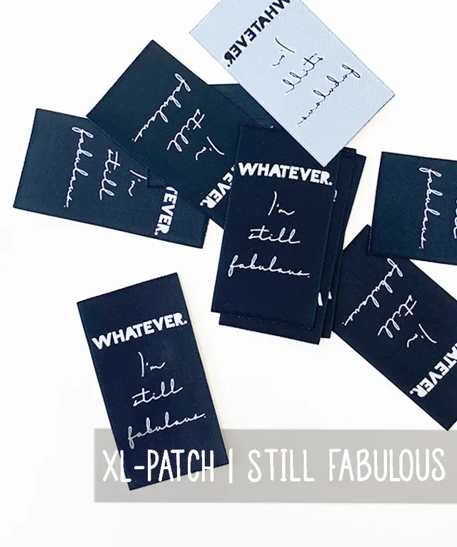lenipepunkt-still-fabulous-xl-patch-aufn-her-3-5x7-cm image 1
