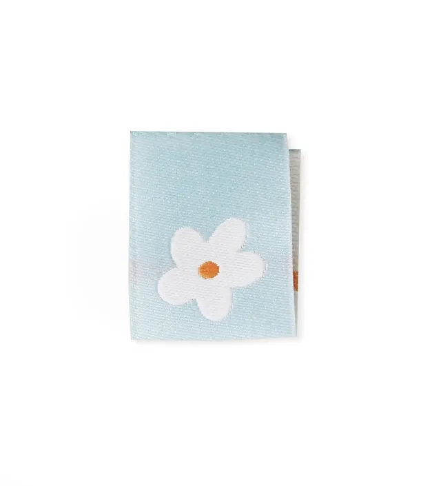 paul-clara-weblabels-blume-klapp-weblabel-blau-f-r-kinder image 1