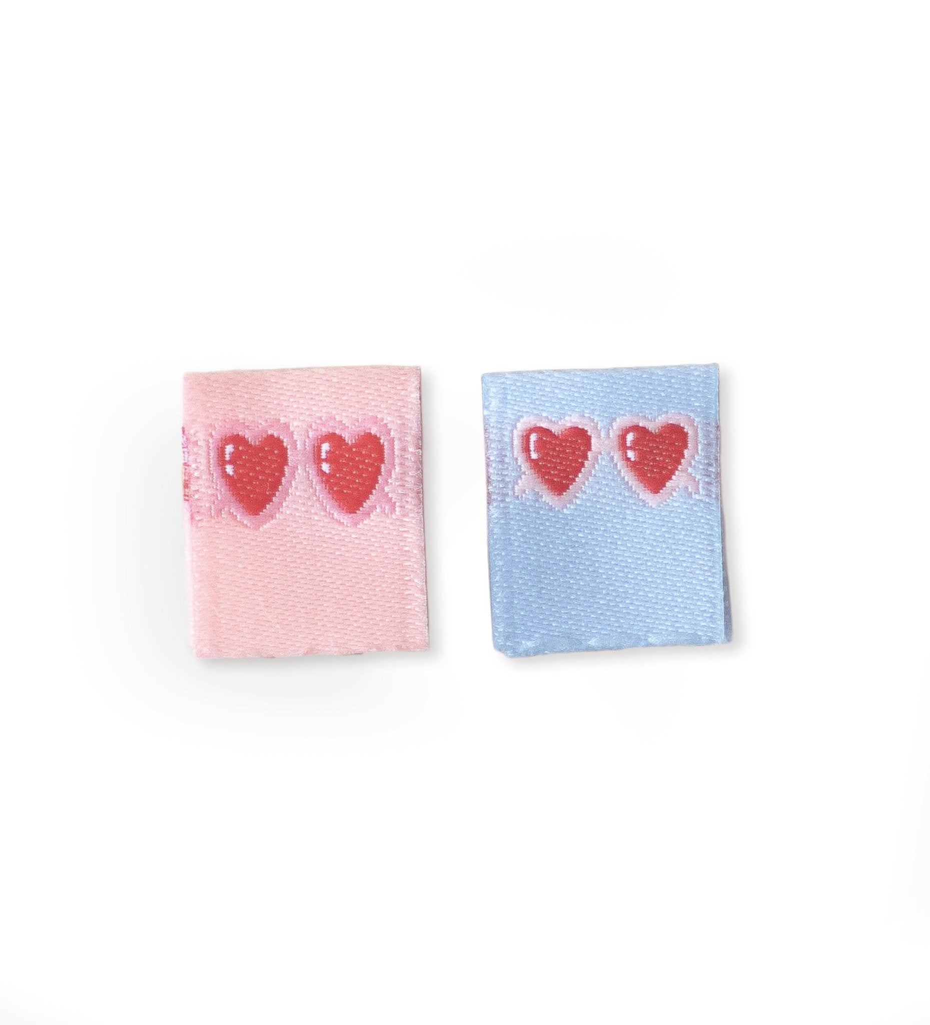 paul-clara-weblabels-sonnenbrille-klapplabel-blau-rosa-2er-set image 1