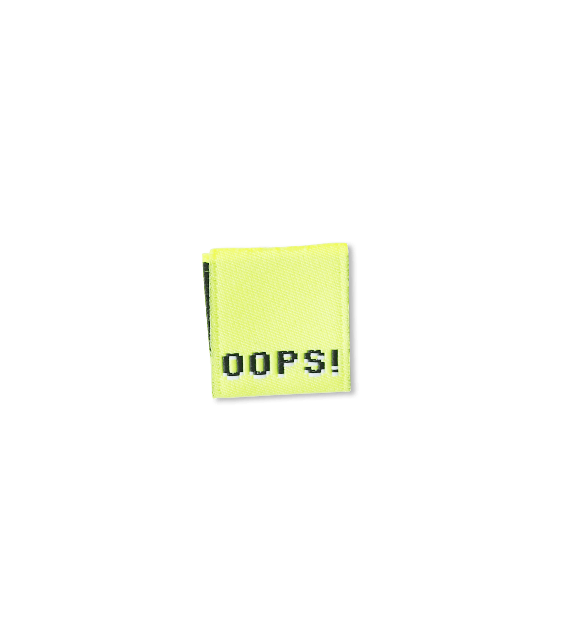 paul-clara-mini-label-oops-neongelb-weblabel image 1