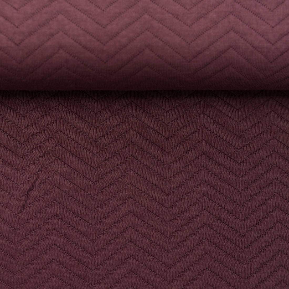 n-hfrosch-bio-stepp-sweat-chevron-stoff-bordeaux-gots image 2