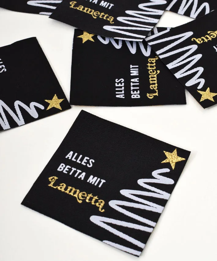 lenipepunkt-xl-patch-x-mas-alles-betta-mit-lametta-7x7-cm image 1