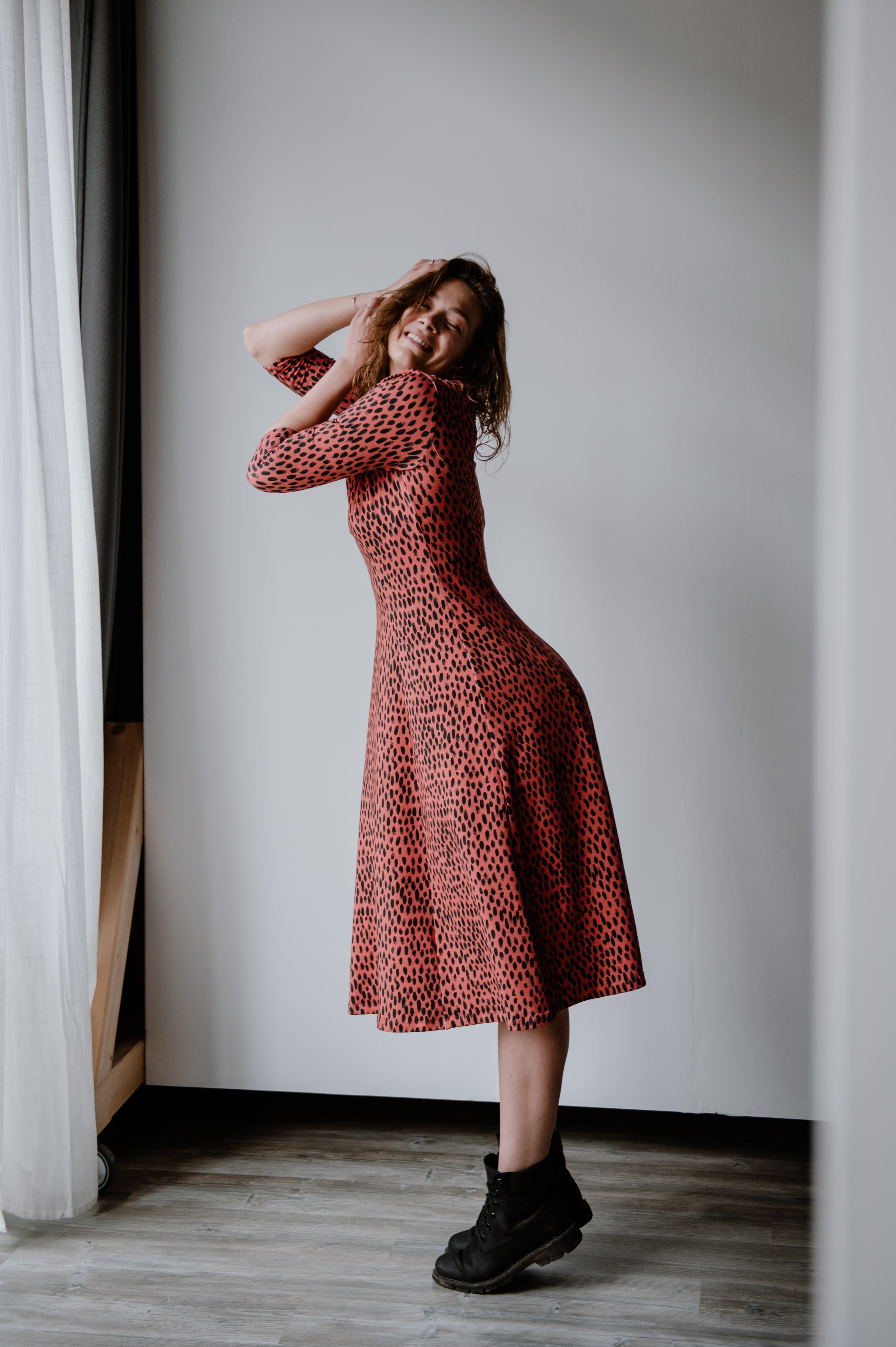 sew-simple-damen-tuva-skaterkleid-schnittmuster-papierschnitt image 1