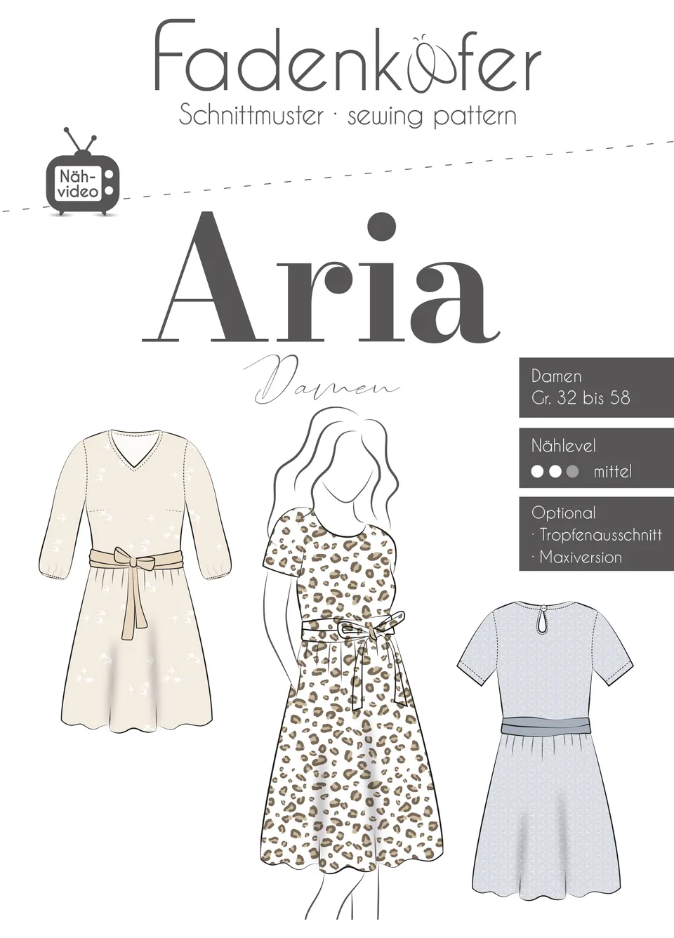 fadenk-fer-aria-damen-papierschnittmuster-sommerkleid-32-58 image 1