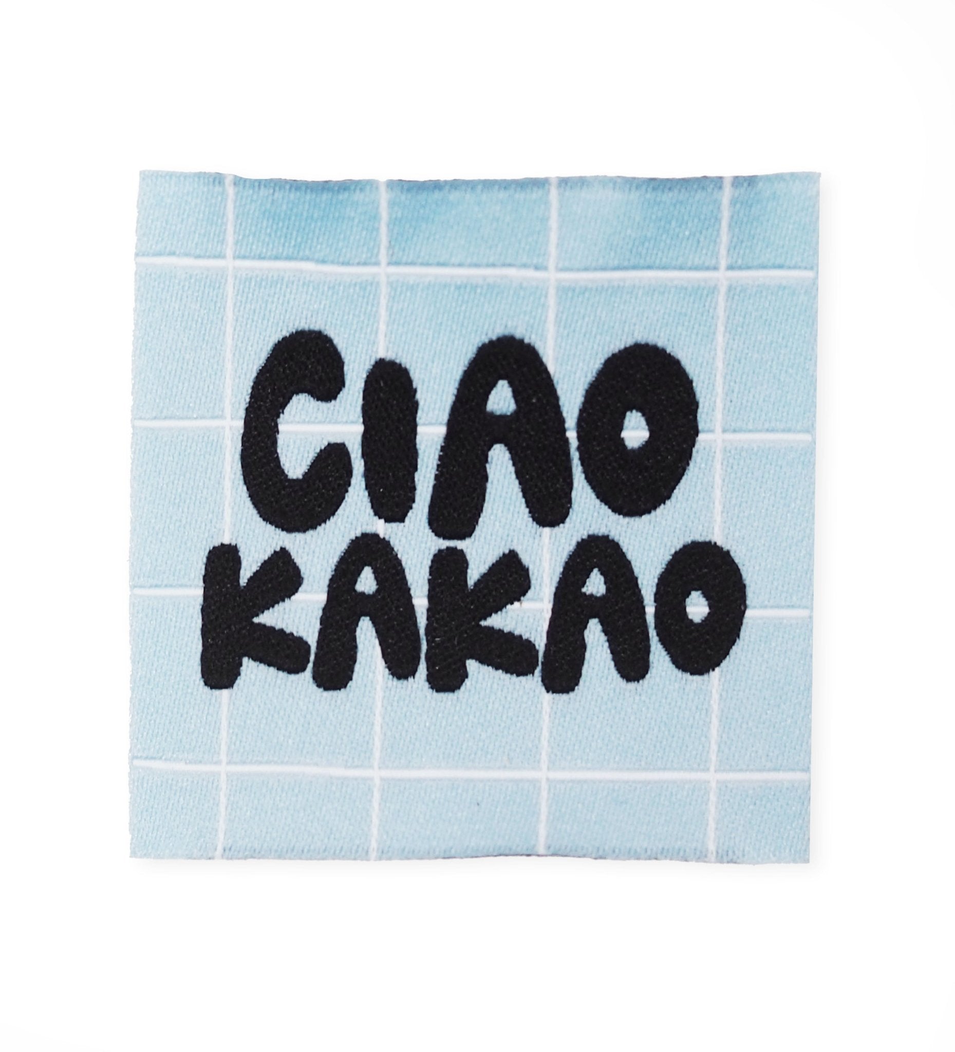 paul-clara-weblabels-ciao-kakao-weblabel-blau-schwarz image 1