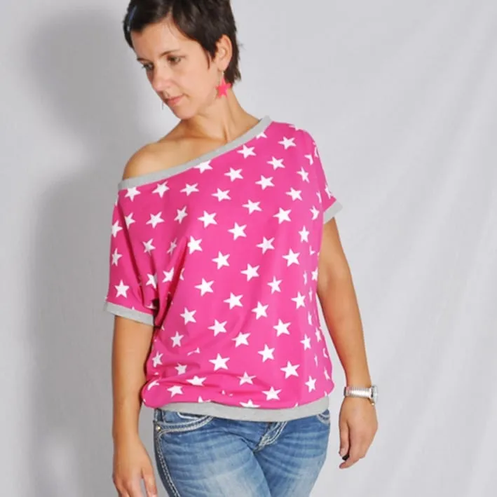 lenipepunkt-ebook-51-kalte-schulter-shirt-schnittmuster-xs-xxxl image 1