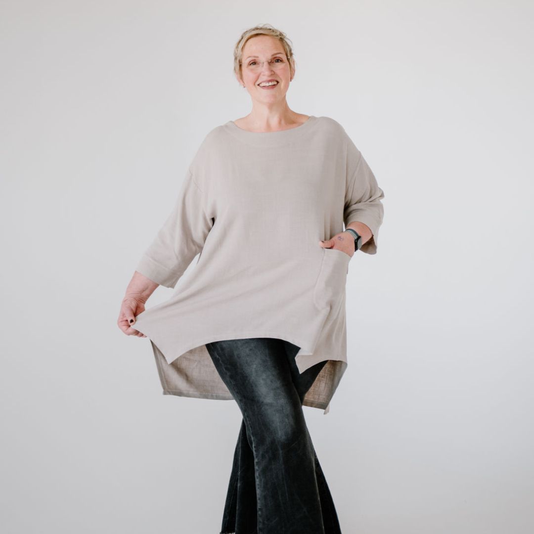 sew-simple-merid-tunika-papierschnittmuster-oversize-zipfel image 1