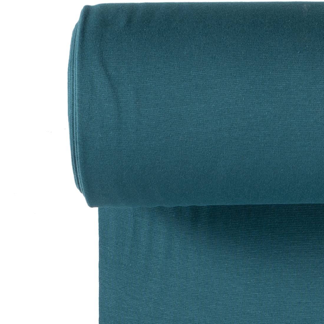 n-hfrosch-stoffe-b-ndchenware-stoff-petrol-ko-tex-schlauch image 1