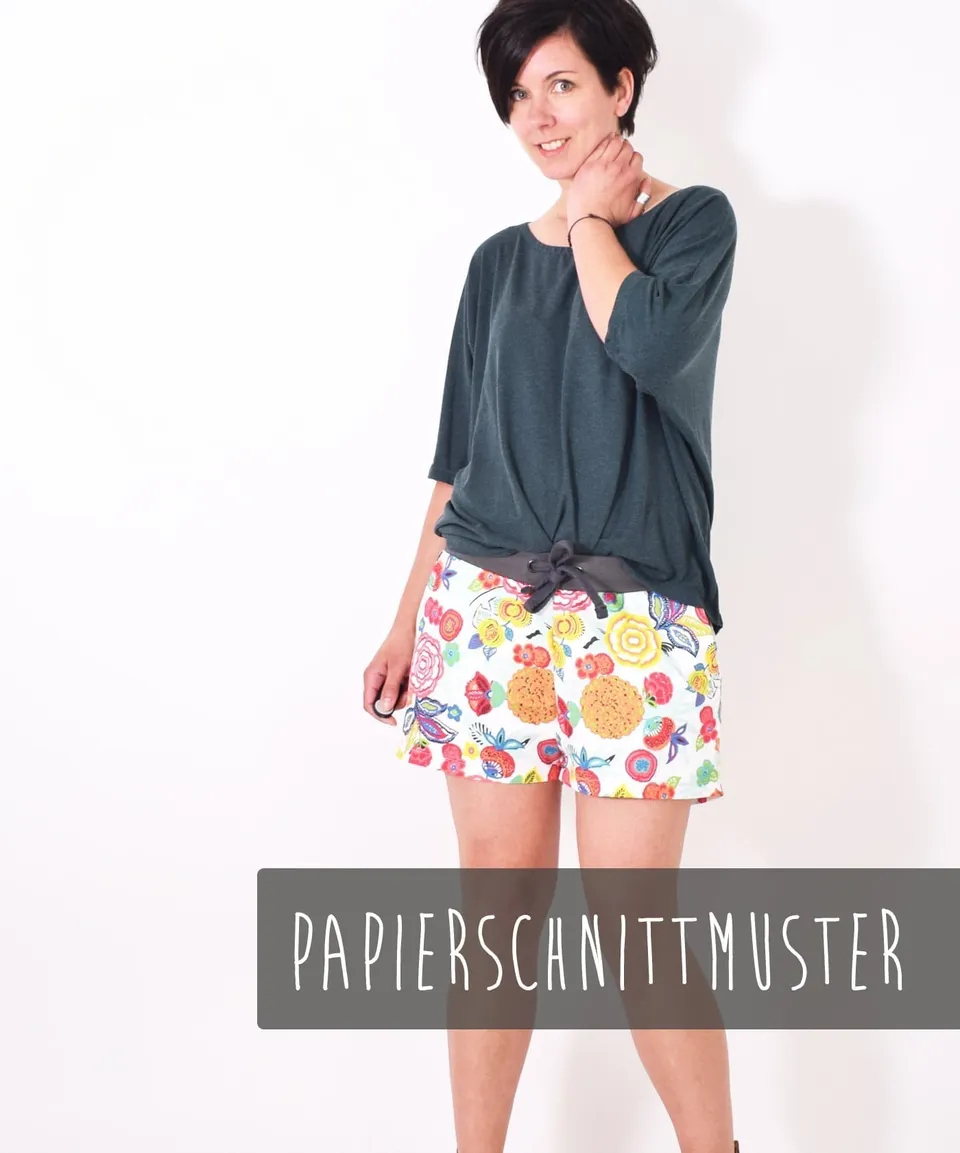 leni-pepunkt-117-shorty-hose-papierschnittmuster-32-58-unisex image 1