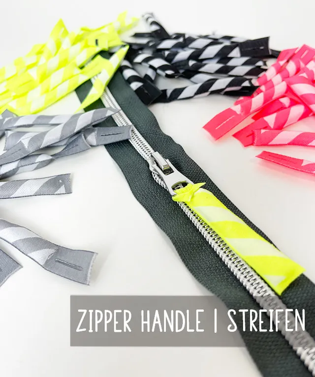 lenipepunkt-zipper-handle-reissverschluss-anh-nger-gestreift-7cm image 1