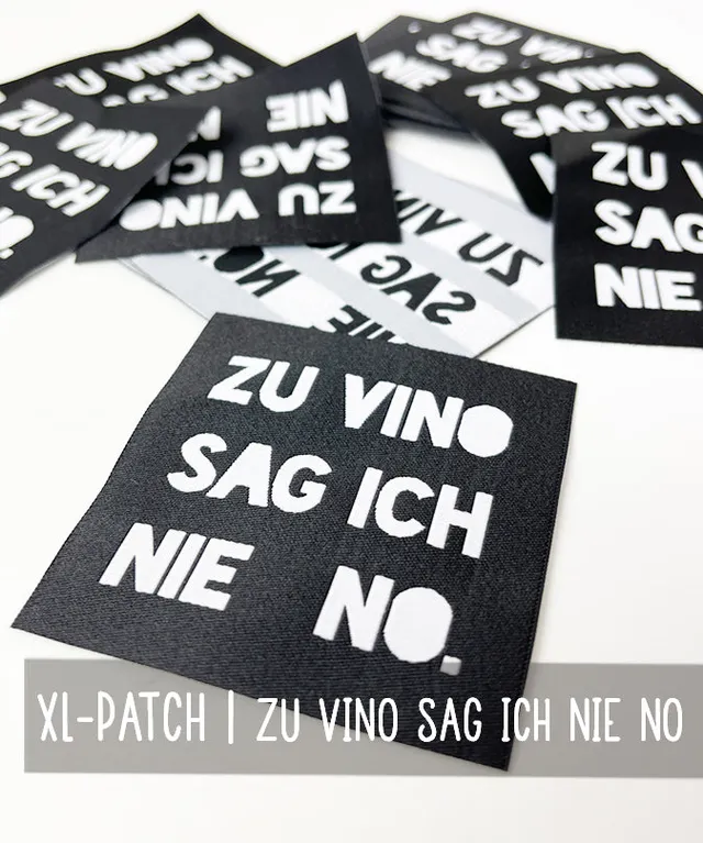 lenipepunkt-xl-patch-zu-vino-sag-ich-nie-no-7x7-cm image 1