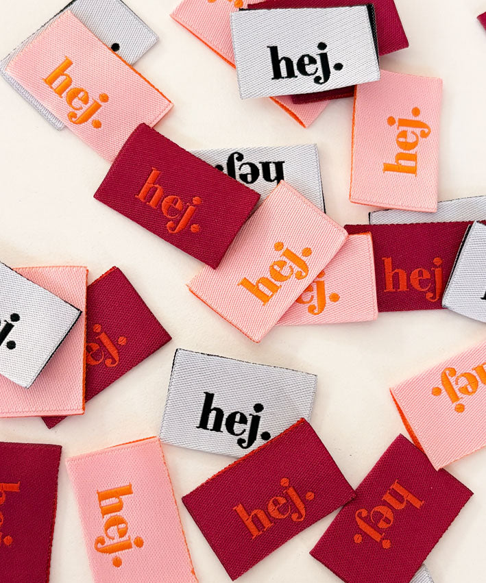 lenipepunkt-hej-webetiketten-gefalzt-3x2-cm-wei-schwarz image 1