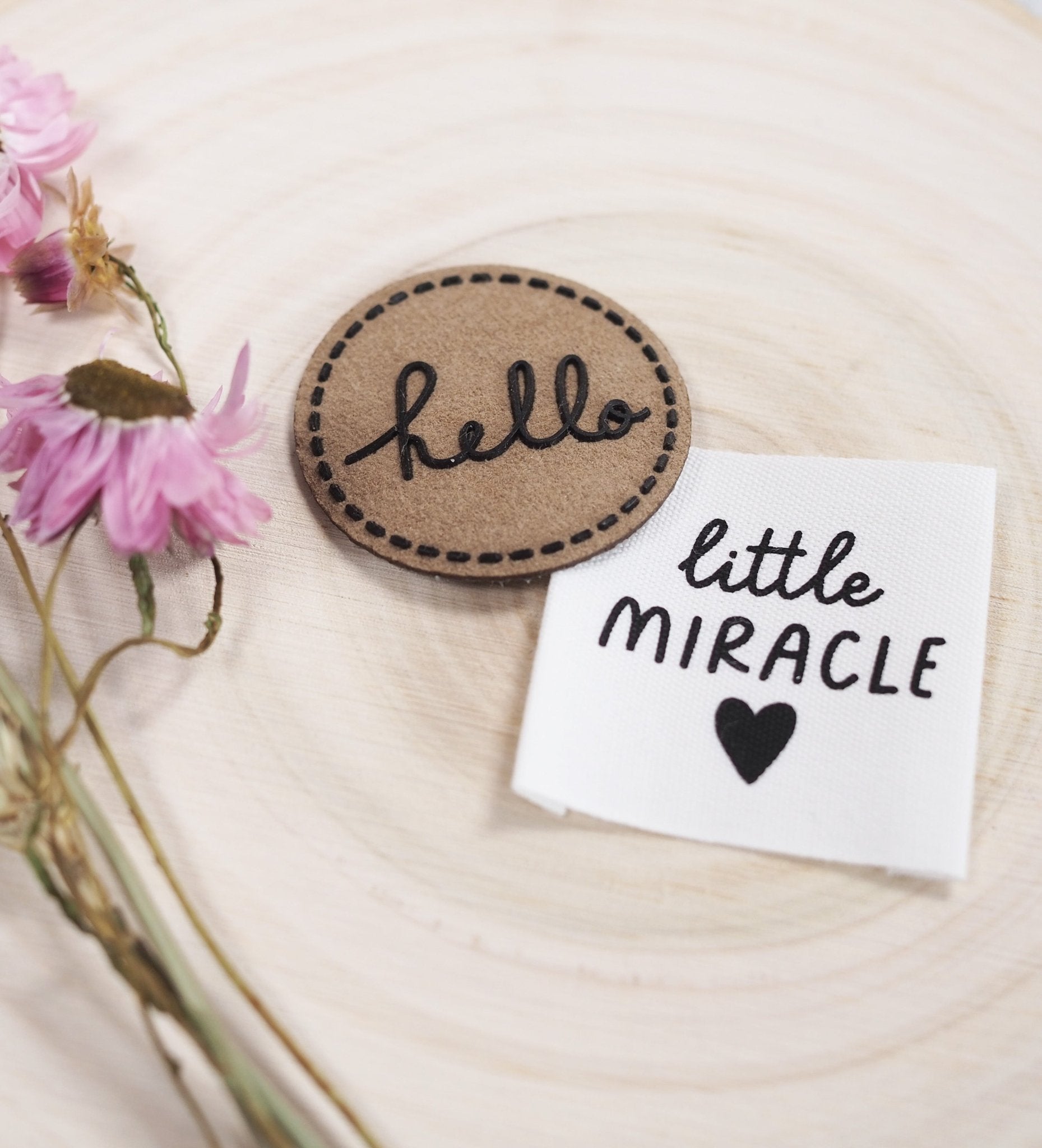 paul-clara-baumwoll-labels-little-miracle-label-4x4-cm image 2