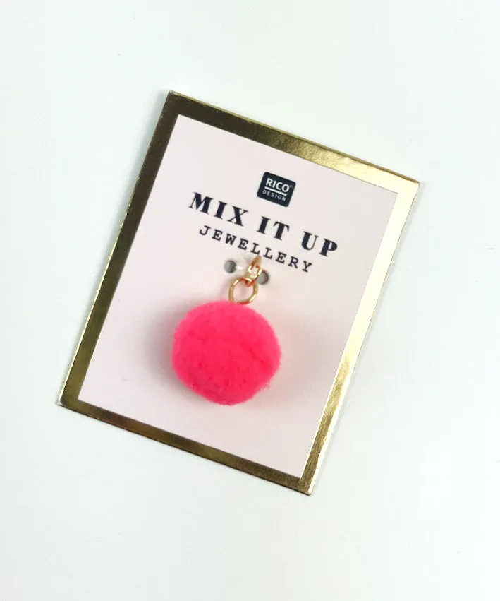 lenipepunkt-mini-pompon-taschenanh-nger-12-mm-neonpink image 1