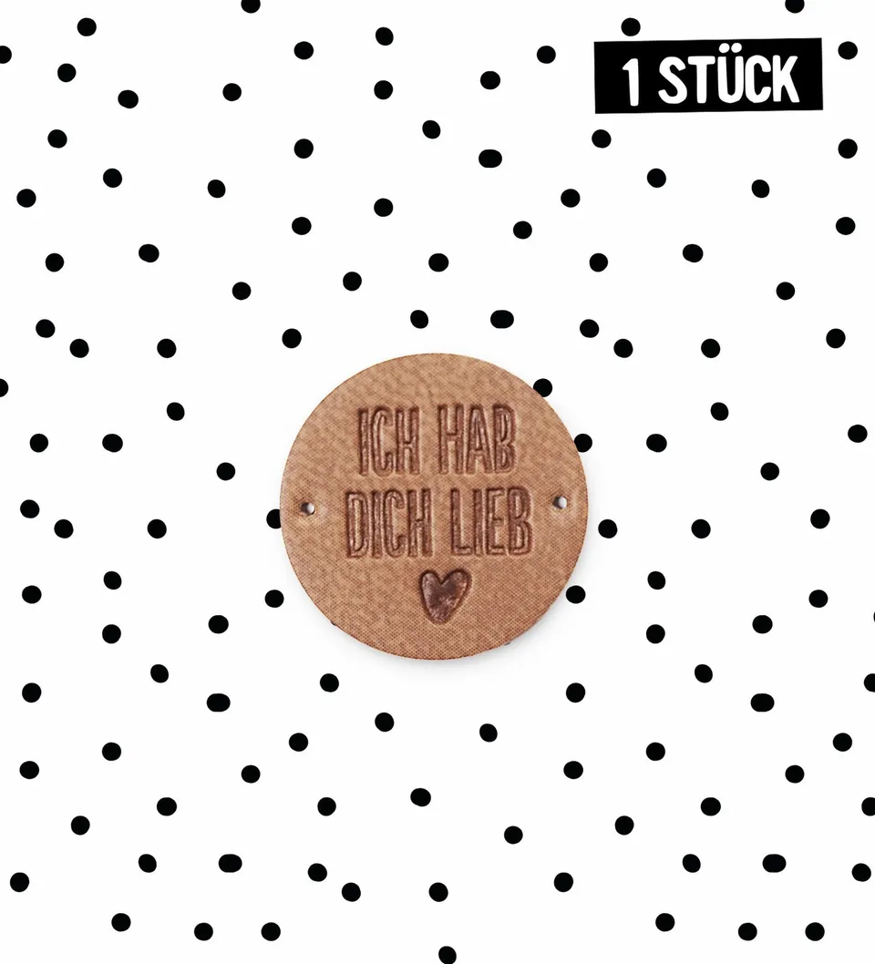 paul-clara-kunstleder-labels-ich-hab-dich-lieb-patch image 1