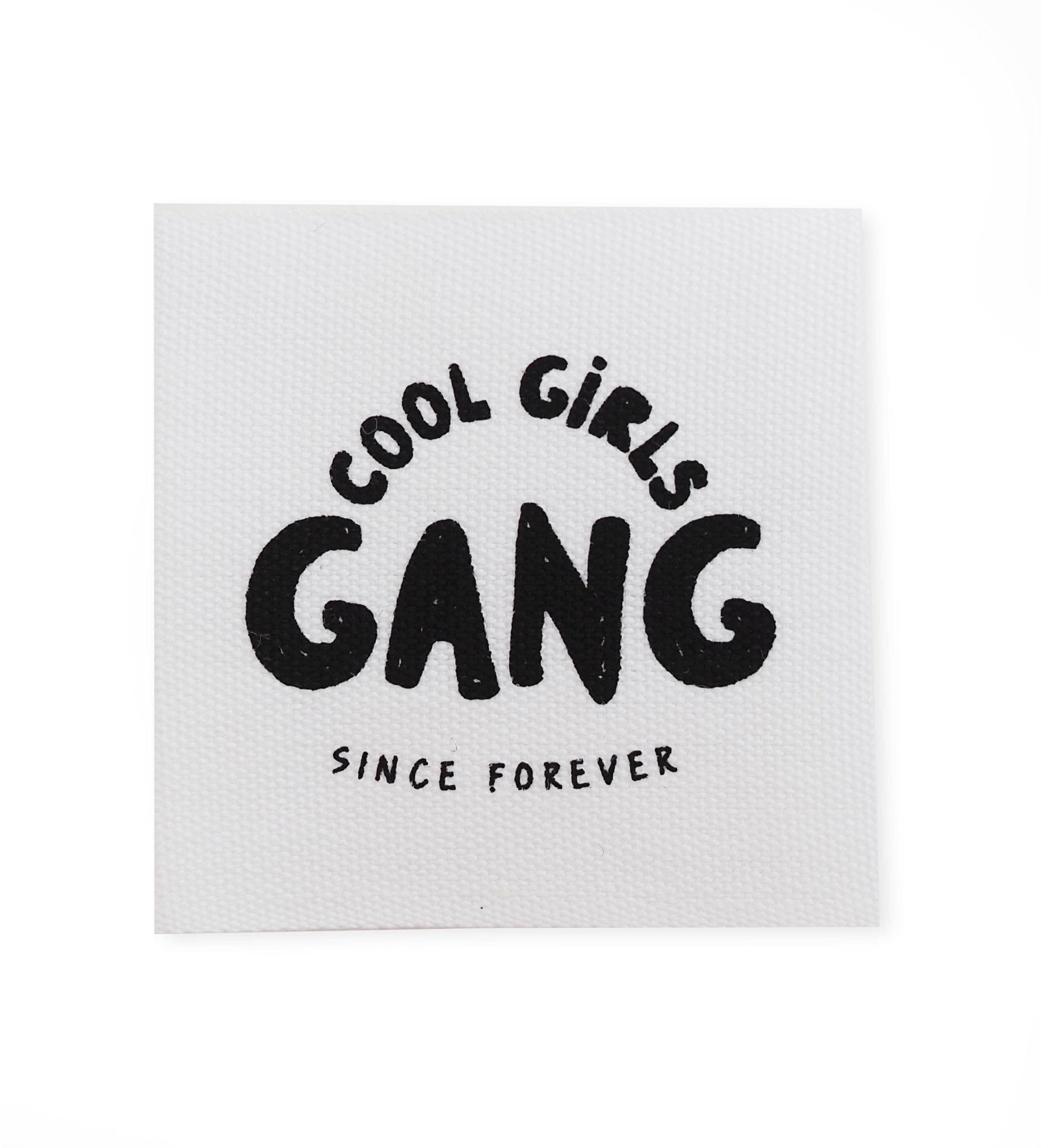 paul-clara-baumwoll-labels-cool-girls-gang-label-3-8cm image 1