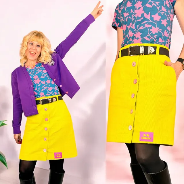 sew-simple-damen-lanoo-rock-schnittmuster-pdf-mit-knopfleiste image 1