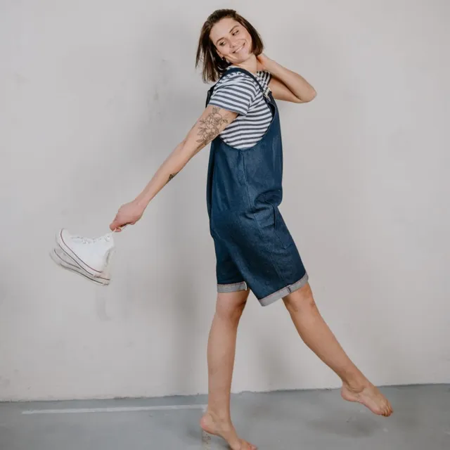 sew-simple-damen-latzhose-pepita-papierschnittmuster-overall image 1