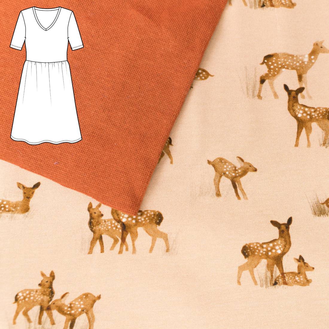 n-hfrosch-n-hpakete-kleid-gaun-n-hset-rehkitz-jersey image 1