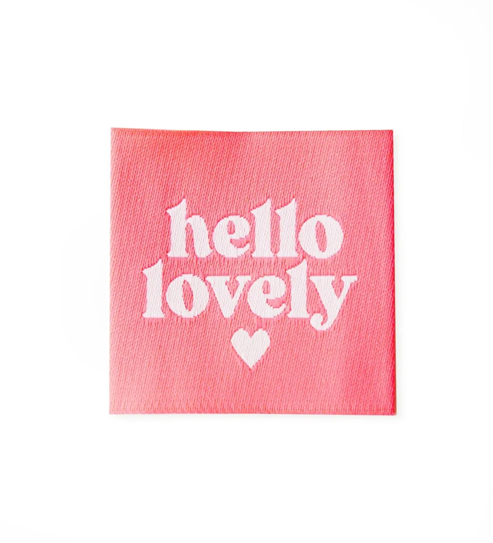 paul-clara-weblabels-hello-lovely-weblabel-neoncoral-3-5-cm image 1