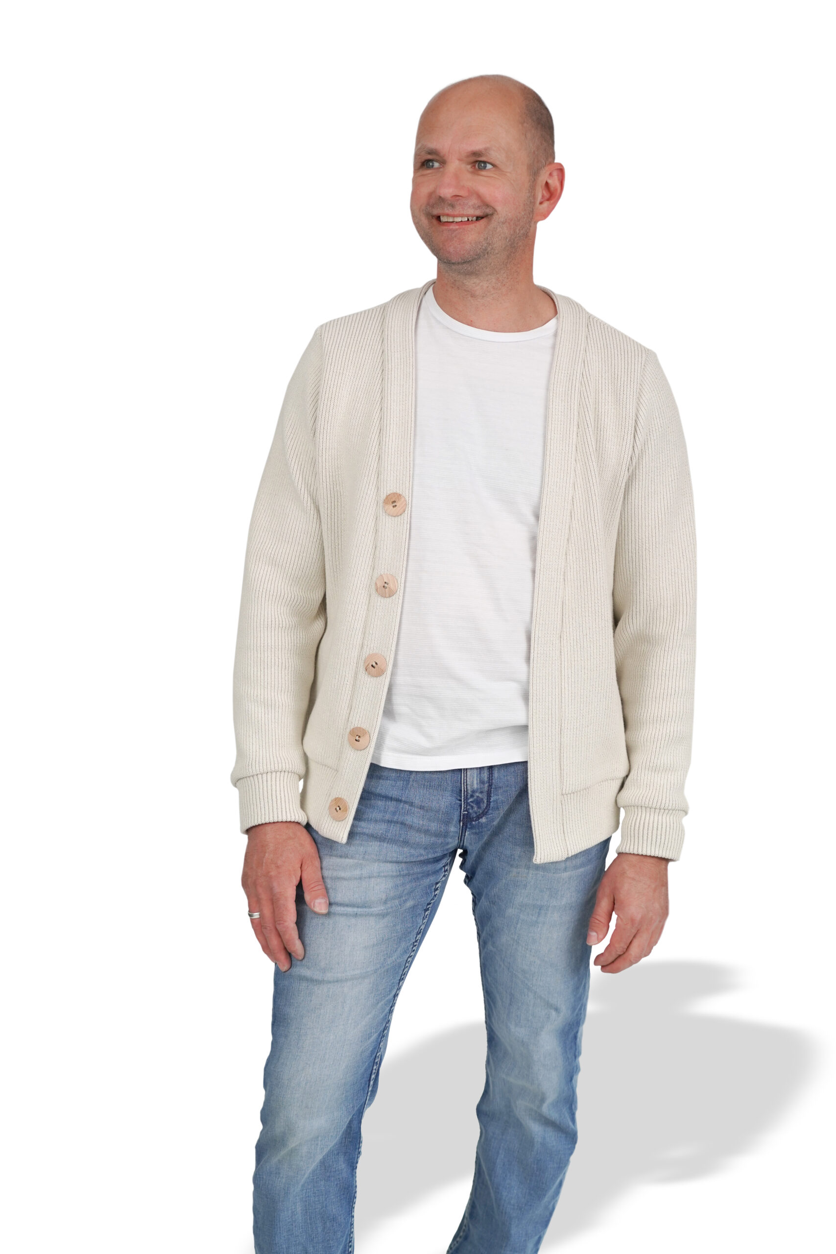 fadenk-fer-karo-papierschnittmuster-strickjacke-herren-2xs-5xl image 2
