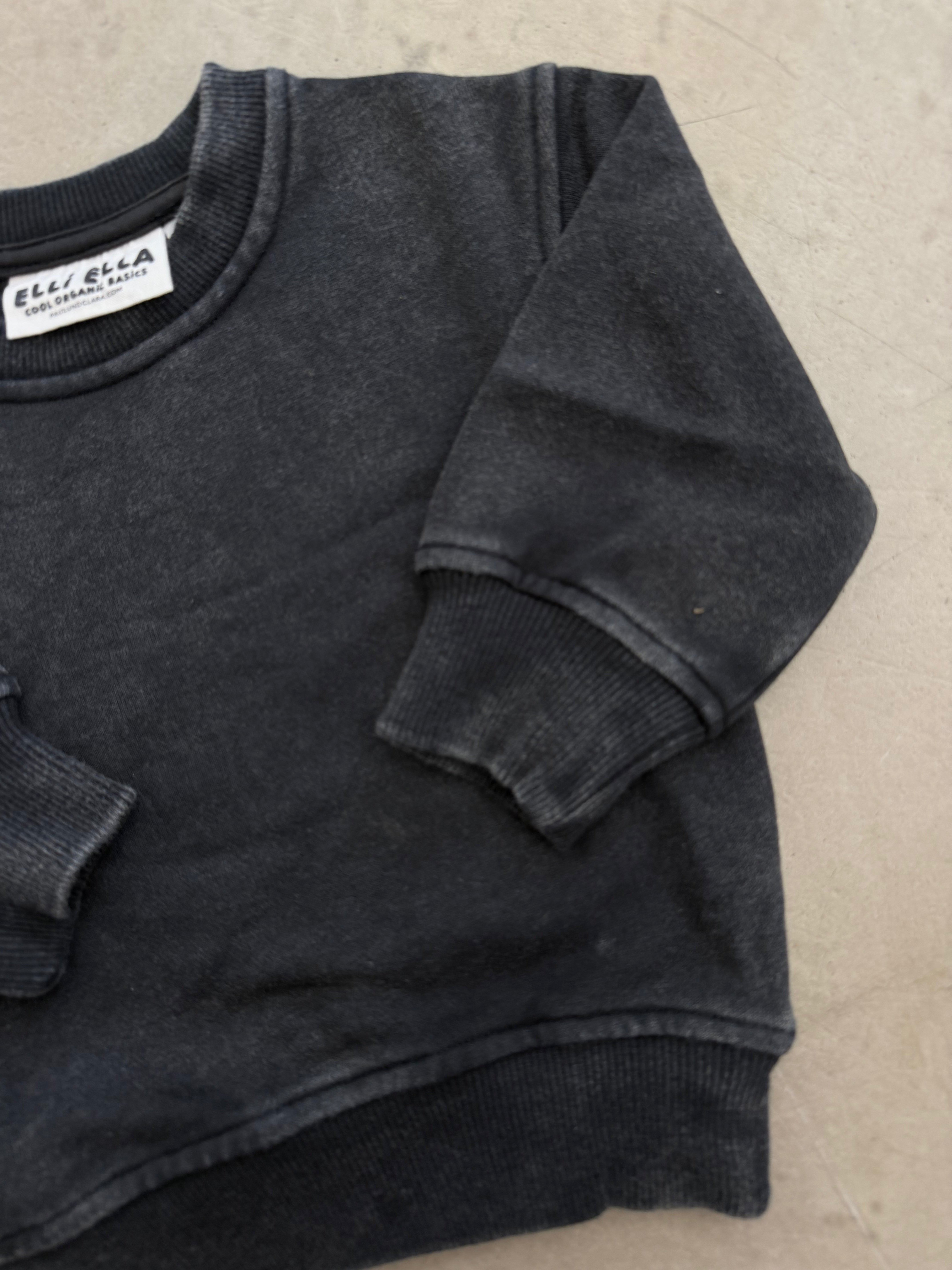 elli-ella-oversize-sweater-vintage-dunkelgrau-pullover-baumwolle image 2