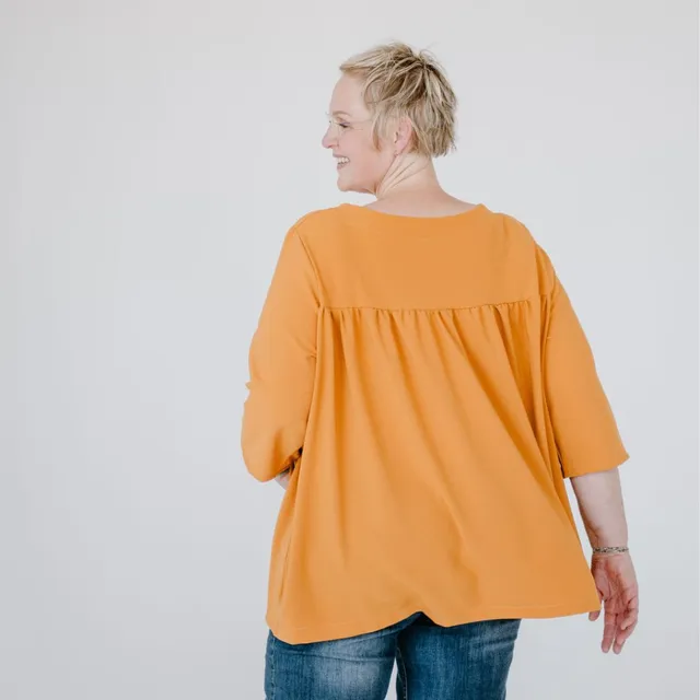 sew-simple-clark-bluse-papierschnittmuster-tunika-kleid image 1