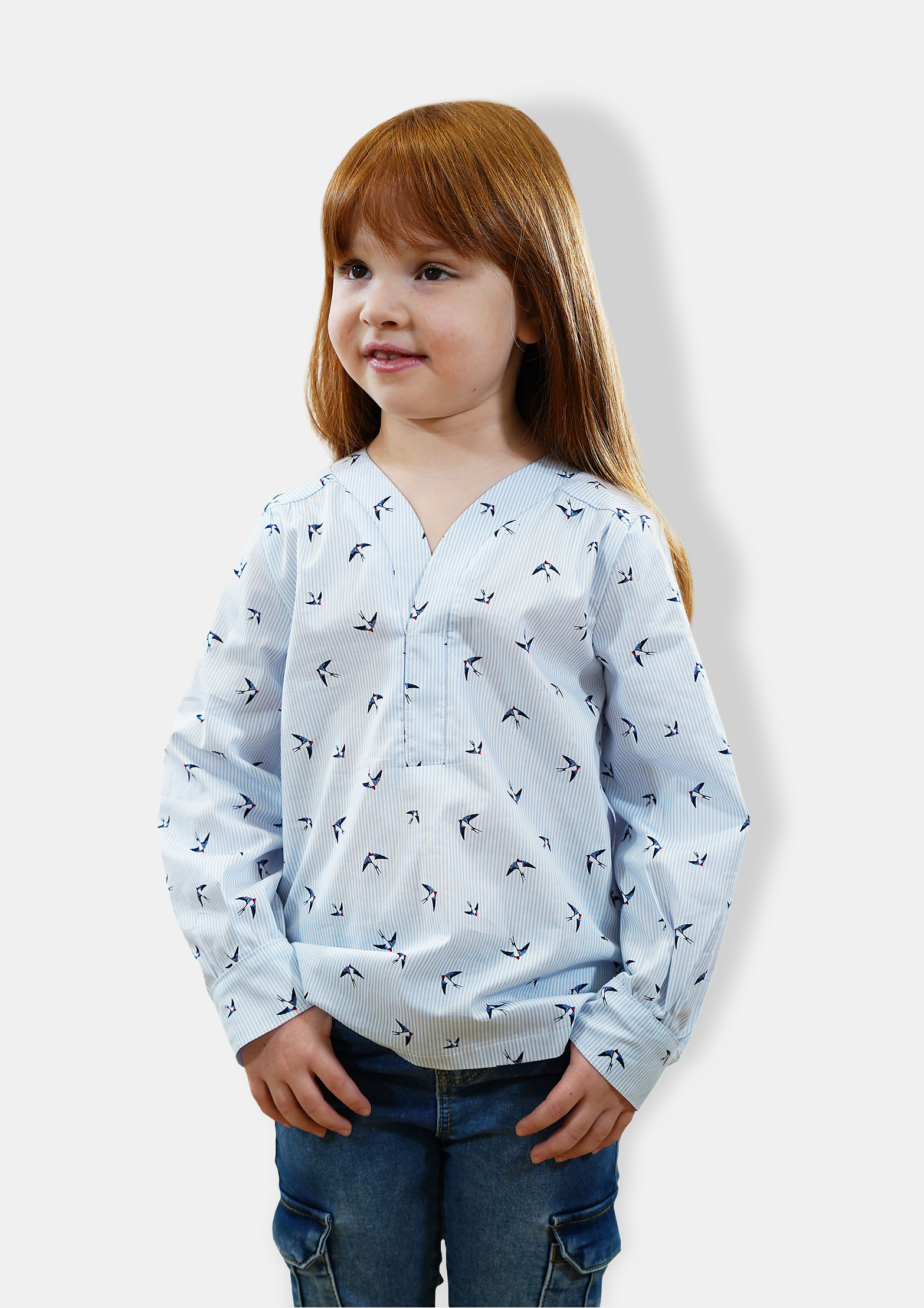 fadenk-fer-bluse-cleo-kinder-ebook-schnittmuster-74-164 image 1