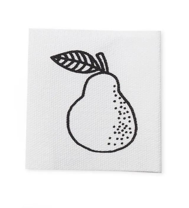 paul-clara-baumwoll-labels-birne-label-3-8-cm image 1
