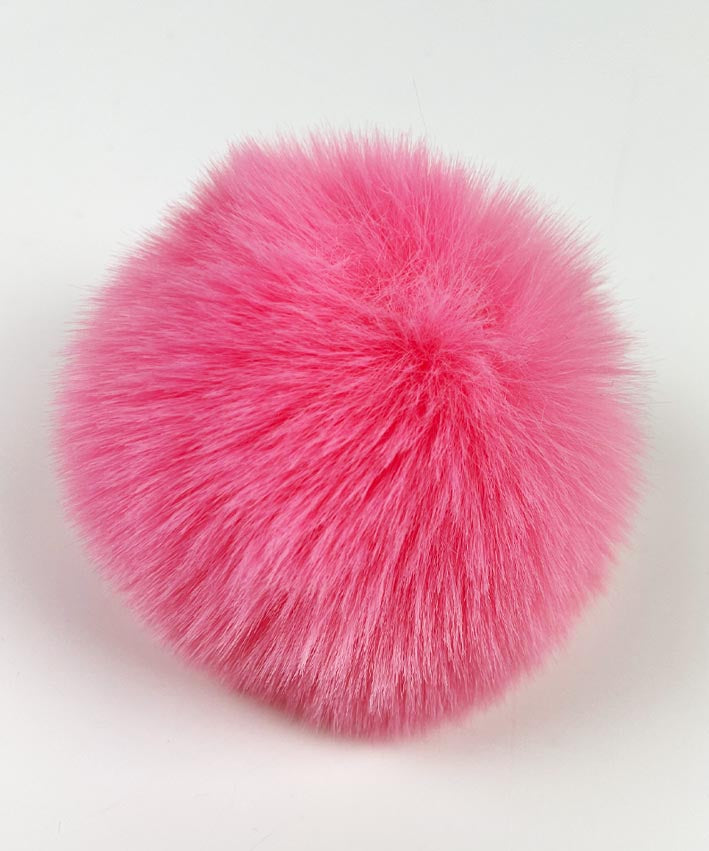 lenipepunkt-taschenanh-nger-pompon-rosa-8-cm image 1
