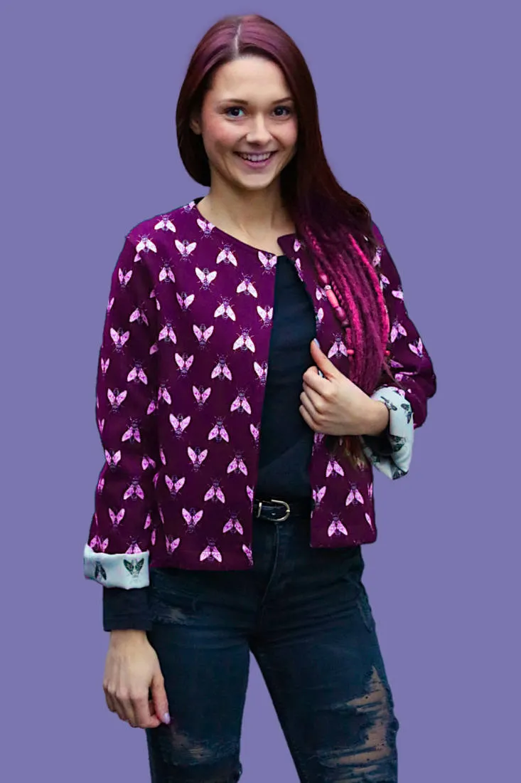 n-hfrosch-resmi-papierschnittmuster-damen-kurzjacke image 1