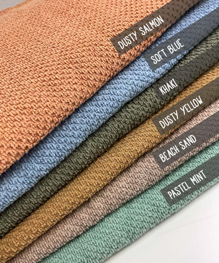 lenipepunkt-towel-frottee-struktur-frottee-khaki-baumwolle image 6