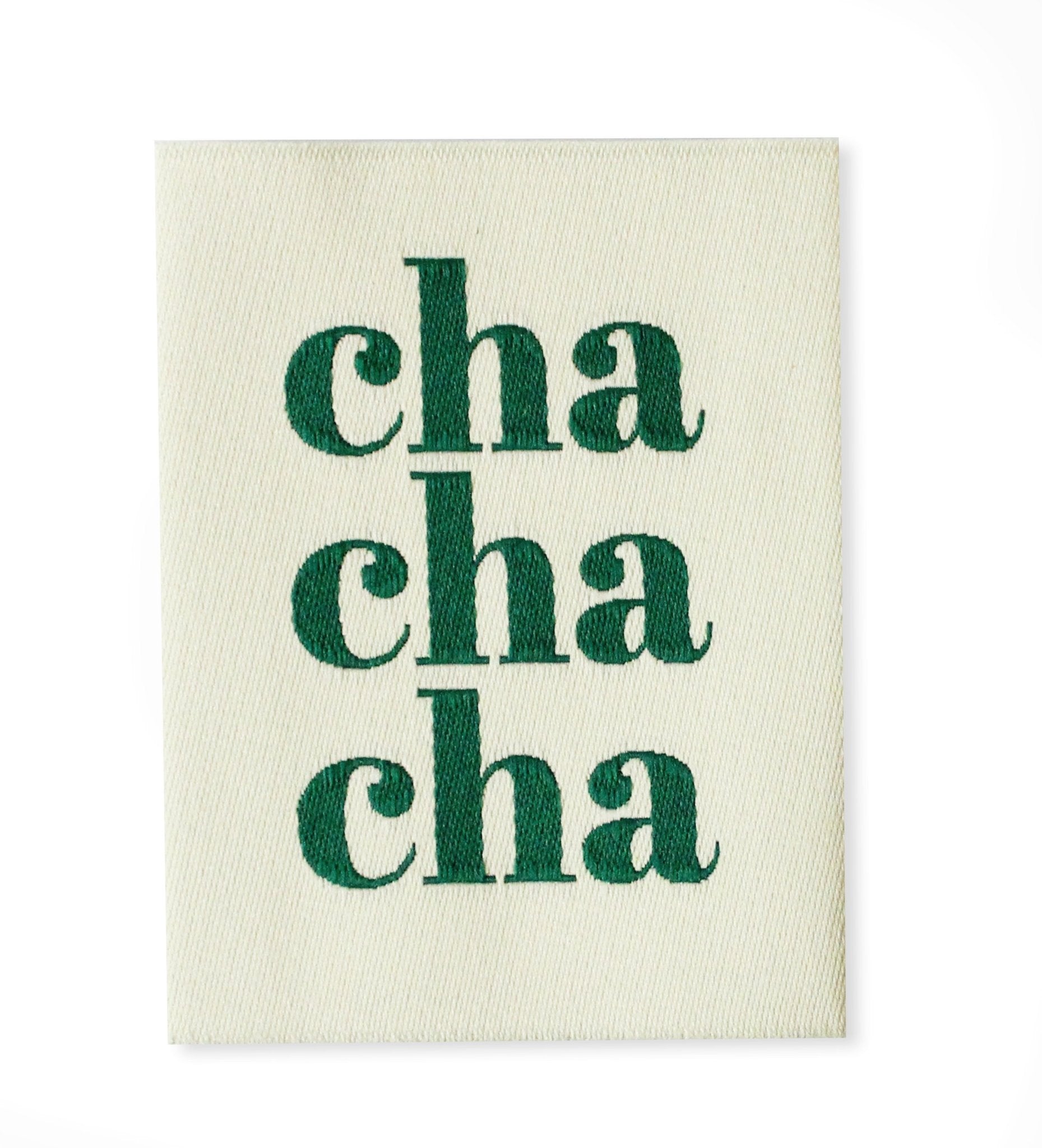 paul-clara-weblabels-xl-cha-cha-cha-weblabel-4-5x6-cm-polyester image 1
