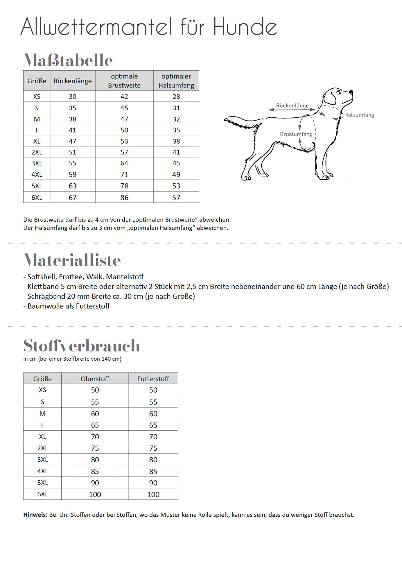 fadenk-fer-allwettermantel-papierschnittmuster-hunde-xs-6xl image 2