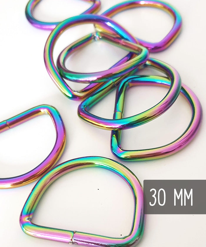 lenipepunkt-kurzwaren-d-ring-regenbogen-30-mm-metall image 3